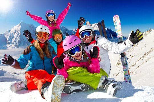 Skifahren für Familien